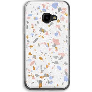👉 Transparant Samsung Galaxy XCover 4 Hoesje (Soft) - Terrazzo N°8 7439626331312