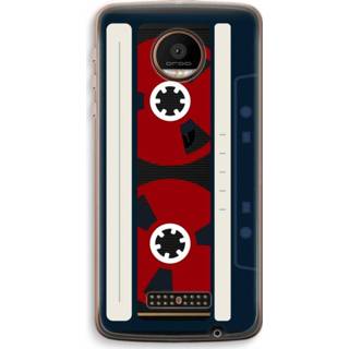 Transparant Motorola Moto Z Force Hoesje (Soft) - Here's your tape 7439626376306