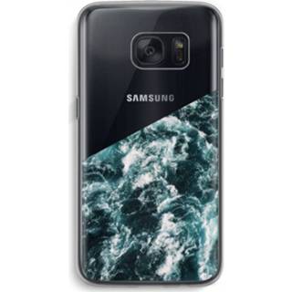 👉 Transparant Samsung Galaxy S7 Hoesje (Soft) - Zee golf 7439626414435