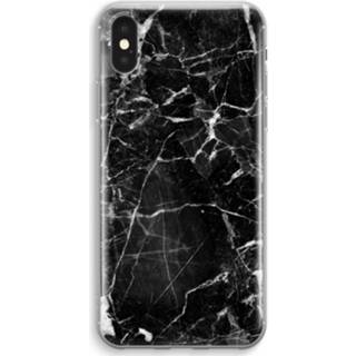 👉 Transparant zwart marmer XS IPhone Max Hoesje (Soft) - 2 7439626422409