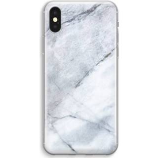 👉 Transparant witte marmer XS IPhone Max Hoesje (Soft) - 7439626422478