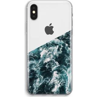 👉 Transparant XS IPhone Max Hoesje (Soft) - Zee golf 7439626424434