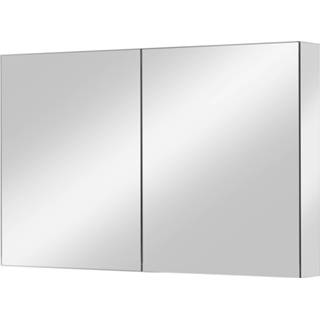 👉 Spiegel kast active Ben Vario spiegelkast met spiegelmelamine omtrokken zijpanelen 120x14x75cm