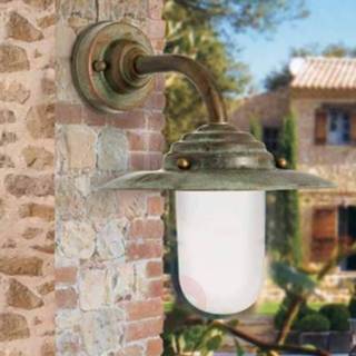 👉 Buiten wandlamp messing koper moretti a++ Buitenwandlamp Antique, hoogte 26 cm, antiek-koper