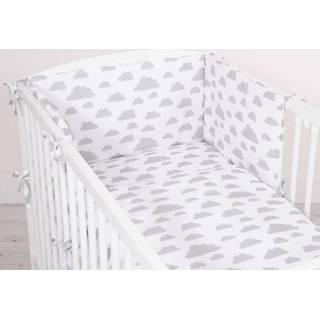 👉 Hoofdbeschermer grijs katoen baby's My Sweet Baby Wolkjes 8718889095957