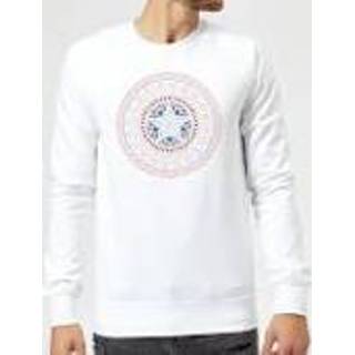 👉 Marvel  Captain America Oriental Shield Sweatshirt - White - 4XL - Wit