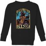 👉 Justice League Graffiti Wonder Woman Kids' Sweatshirt - Black - 11-12 Years - Zwart