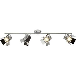 👉 Plafondlamp chroom metaal chromechroom Move 4xGU10 max 5Watt in
