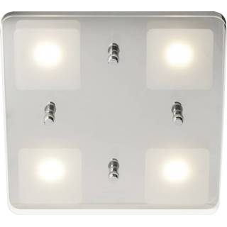 👉 Plafondlamp chroom glas chromechroom Mountain LED 4x5Watt in