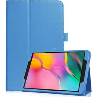👉 Flip hoesje blauw active Samsung Galaxy Tab S5e hoes - Licht 8719793033127