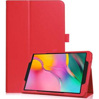 👉 Flip hoesje rood active Samsung Galaxy Tab S5e hoes - 8719793033103