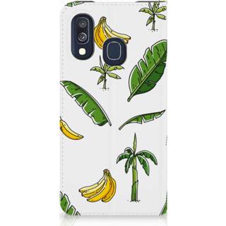 👉 Standcase Samsung Galaxy A40 Hoesje Design Banana Tree 8720091145252