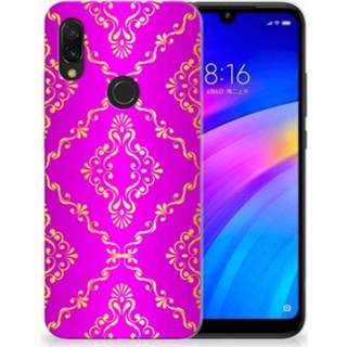 Roze Xiaomi Redmi 7 Uniek TPU Hoesje Barok 8720091169470
