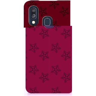 👉 Standcase Samsung Galaxy A40 Uniek Hoesje Sterren 8720091190818