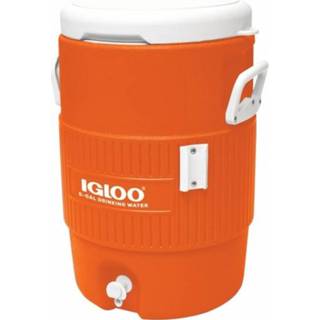 👉 Drank dispenser polyetheen unisex oranje Igloo drankdispenser Seat Top 19 liter 34223423162