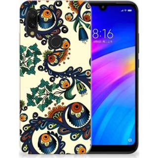 👉 Xiaomi Redmi 7 TPU Hoesje Design Barok Flower 8720091812291