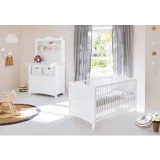 👉 Wit den kinderen Pinolino Kinderkamer Set Florentina breed incl. kastopzet - 4035769043636