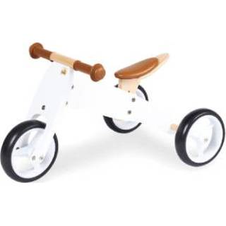 👉 Driewieler wit jongens Pinolino Mini Charlie / natuur 4035769046804