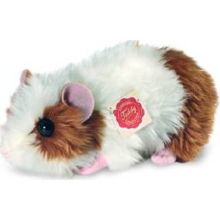 👉 Goudkleurig wit kleurrijk Teddy HERMANN Cavia wit, 18 cm - 4004510926191