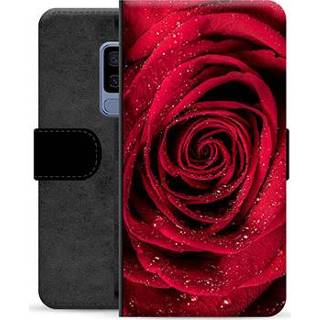👉 Portemonnee Samsung Galaxy S9+ Premium Hoesje - Roos