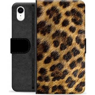 👉 Portemonnee IPhone XR Premium Hoesje - Luipaard