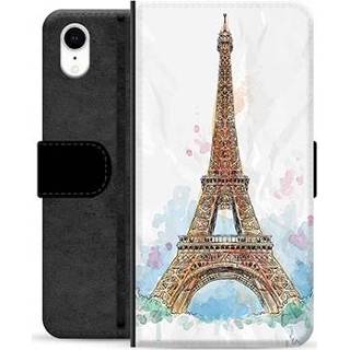 👉 Portemonnee IPhone XR Premium Hoesje - Parijs