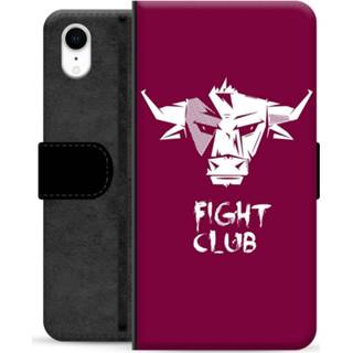 👉 Portemonnee IPhone XR Premium Hoesje - Stier