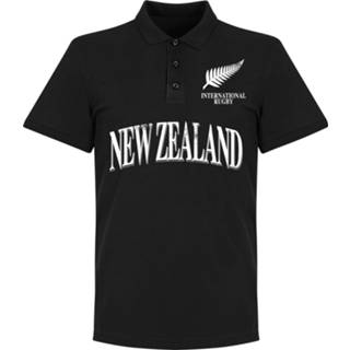 👉 Poloshirt zwart New Zealand Rugby Polo Shirt -