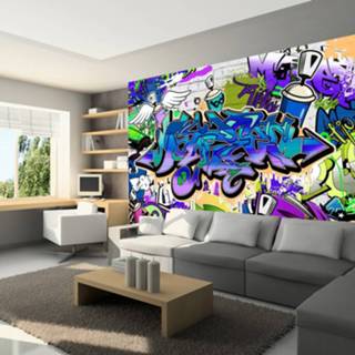 👉 Fotobehang violet - Graffiti: theme 5902798524223