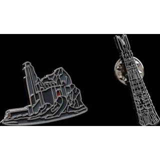 👉 Helm Lord of the Rings Collectors Pins 2-Pack Helm's Deep & Orthanc