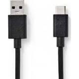 👉 Zwart USB 3.1-Kabel | Type-C™ Male - A 1,0 m [CCGP61600BK10] 5412810275267