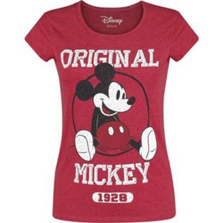 👉 Shirt rood T-Shirt meisjes Mickey & Minnie Mouse Original Girls gemêleerd 3664794035487