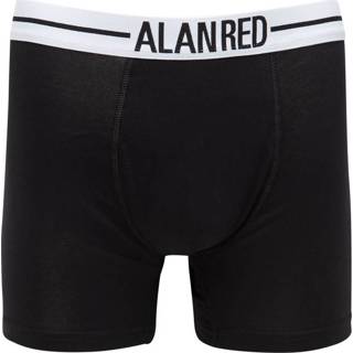 👉 Boxershort rood zwart XL male Alan Red Underwear Lasting Black Two Pack