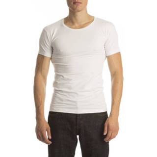 👉 Shirt rood wit XL male Alan Red T-Shirt No Neck White (two pack)