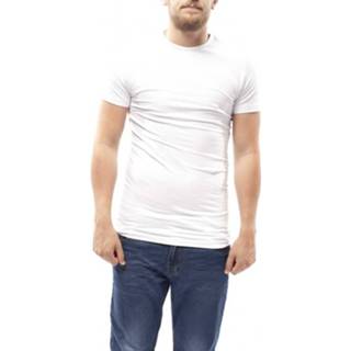 👉 Shirt wit XL male Slater Stretch T-Shirt Ronde hals