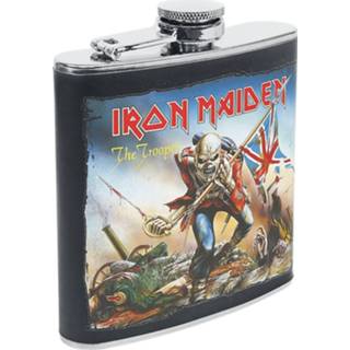 👉 Drink fles drinkfles zilverkleurig Iron Maiden Trooper 4039103996947