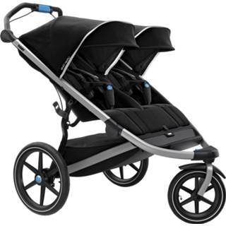 👉 Kinderen zwart Thule Urban Glide 2 Double Duowagen 6 Mnd Jet Black 872299045730