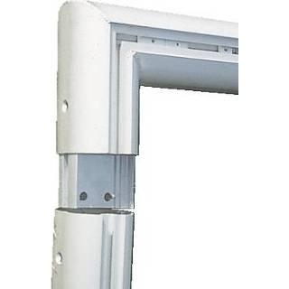 👉 Voetbaldoel aluminium voetbaldoelen, 7,32 x 2,44 m, [gelaste hoeken], in bodemhulzen, Nethouder