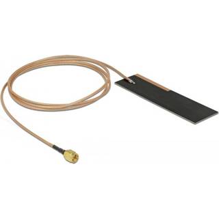 👉 Antenne Delock LPWAN SMA Stecker 1 - 2 dBi RG-178 m PCB intern Klebe 4043619126200