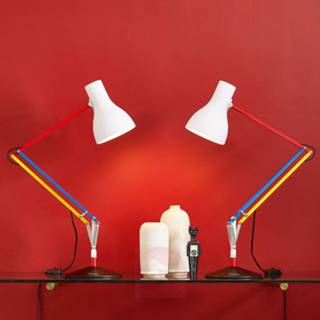👉 Tafel lamp Sir Kenneth Grange multicolor anglepoise a+ warmwit metaal Anglepoise® Type 75 Mini tafellamp Paul Smith 3