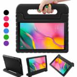 Handvat zwart active Samsung Galaxy Tab A 10.1 (2019) hoes - Schokbestendige case met 8719793042549