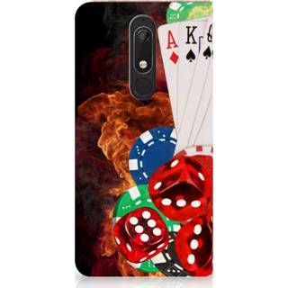 👉 Standcase Nokia 5.1 (2018) Hippe Casino 8720091052468