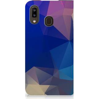 👉 Standcase Samsung Galaxy A30 Stand Case Polygon Dark 8720091365346