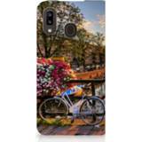 👉 Samsung Galaxy A30 Book Cover Amsterdamse Grachten 8720091402652