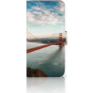 👉 Flipcover Samsung Galaxy A40 Flip Cover Golden Gate Bridge 8720091615588