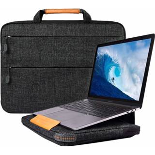 👉 Laptop hoes active zwart WiWu - 13 inch Laptophoes Smart Stand Sleeve 8719793052104