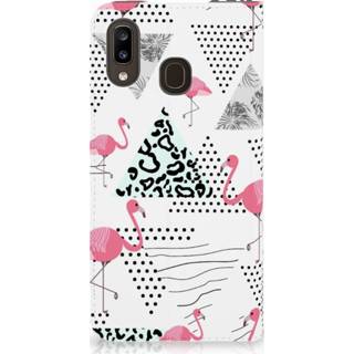 👉 Samsung Galaxy A30 Hoesje maken Flamingo Triangle 8720091801677