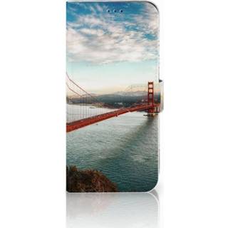 👉 Samsung Galaxy S8 Plus Boekhoesje Design Golden Gate Bridge 8718894313626