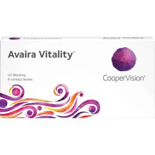 👉 Lens Fanfilcon A Silicone Hydrogel sferisch CooperVision Avaira Vitality™ - 6 lenzen