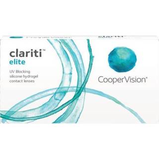 👉 Lens Somofilcon A Silicone Hydrogel sferisch CooperVision Clariti elite - 6 lenzen